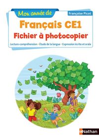 Produktbild: Mon ann&eacute;e de fran&ccedil;ais CE1 : fichier &agrave; photocopier