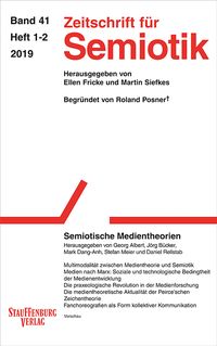 Produktbild: Zeitschrift f&uuml;r Semiotik / Semiotische Medientheorien