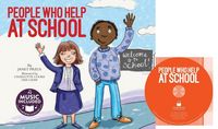 Produktbild: People Who Help At School/w/cd