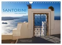 Produktbild: Santorini Fira & Firostefani (Wandkalender 2027 DIN A4 quer), CALVENDO Monatskalender