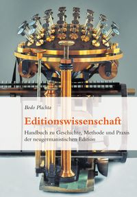 Produktbild: Editionswissenschaft