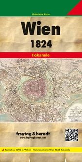 Produktbild: Wien 1824, Historischer Stadtplan 1:6.000, freytag & berndt