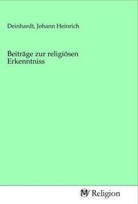 Produktbild: Beitr&auml;ge zur religi&ouml;sen Erkenntniss