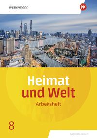 Produktbild: Heimat und Welt 8. Arbeitsheft. Sachsen-Anhalt