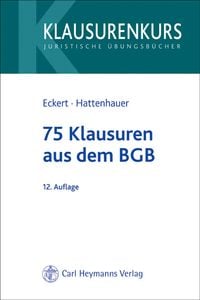 Produktbild: Klausurenkurs / 75 Klausuren aus dem BGB
