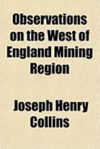 Produktbild: Observations on the West of England Mining Region
