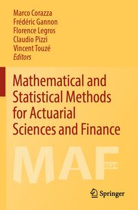 Produktbild: Mathematical and Statistical Methods for Actuarial Sciences and Finance