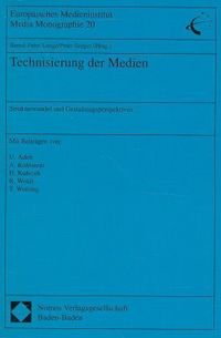 Produktbild: Technisierung der Medien