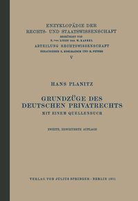 Produktbild: Grundz&uuml;ge des Deutschen Privatrechts