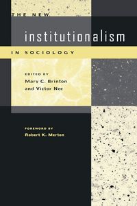 Produktbild: The New Institutionalism in Sociology