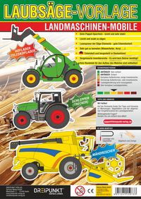 Produktbild: Laubs&auml;gevorlagen Landmaschinen (Mobile)