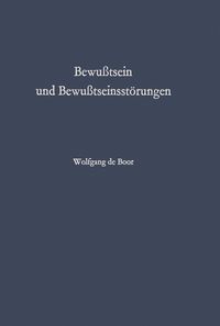 Produktbild: Bewu&szlig;tsein und Bewu&szlig;tseinsst&ouml;rungen