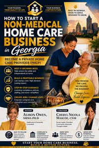 Produktbild: How to start a non-medical homecare business in GA