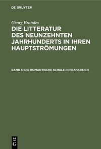 Produktbild: Die romantische Schule in Frankreich