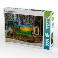 Produktbild: CALVENDO Puzzle Bunter Eisenbahnspielplatz | 1000 Teile Lege-Gr&ouml;&szlig;e 64x48cm Foto-Puzzle f&uuml;r gl&uuml;ckliche Stunden