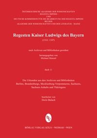 Produktbild: Regesten Kaiser Ludwigs des Bayern (1314-1347)
