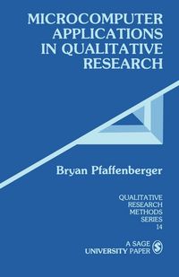 Produktbild: Microcomputer Applications in Qualitative Research