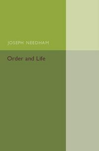 Produktbild: Order and Life
