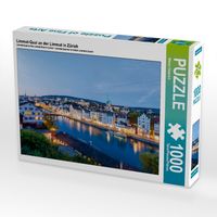 Produktbild: CALVENDO Puzzle Limmat-Quai an der Limmat in Z&uuml;rich | 1000 Teile Lege-Gr&ouml;&szlig;e 64x48cm Foto-Puzzle f&uuml;r gl&uuml;ckliche Stunden