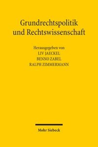 Produktbild: Grundrechtspolitik und Rechtswissenschaft