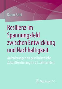 Produktbild: Resilienz im Spannungsfeld zwischen Entwicklung und Nachhaltigkeit