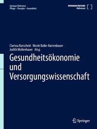Produktbild: Gesundheits&ouml;konomie und Versorgungswissenschaft