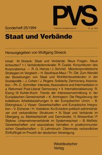 Produktbild: Staat und Verb&auml;nde