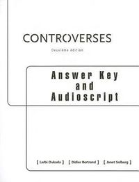 Produktbild: Controverses: Answer Key And Audioscript