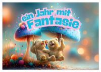 Produktbild: Ein Jahr mit Fantasie (Tischkalender 2026 DIN A5 quer), CALVENDO Monatskalender