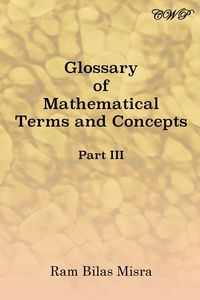 Produktbild: Glossary of Mathematical Terms and Concepts (Part III)