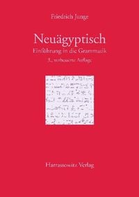 Produktbild: Einf&uuml;hrung in die Grammatik des Neu&auml;gyptischen