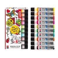 Produktbild: Marabu Window Color Set Garden 10x25ml