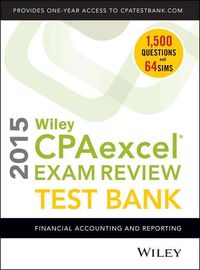 Bild vom Artikel Wiley CPAexcel Exam Review 2015 Test Bank vom Autor O. Ray Whittington
