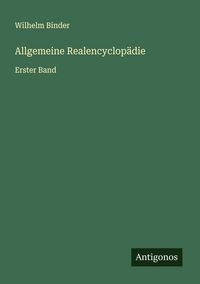 Produktbild: Allgemeine Realencyclop&auml;die