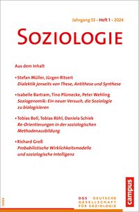 Produktbild: Soziologie 01/2024