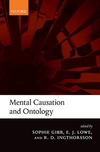 Produktbild: Mental Causation and Ontology
