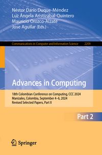 Produktbild: Advances in Computing