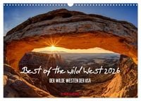 Produktbild: Best of the wild West 2026 (Wandkalender 2026 DIN A3 quer), CALVENDO Monatskalender
