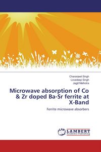 Produktbild: Microwave absorption of Co & Zr doped Ba-Sr ferrite at X-Band