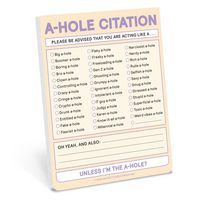 Produktbild: A-Hole Citation: Nifty Notes