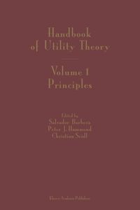 Produktbild: Handbook of Utility Theory