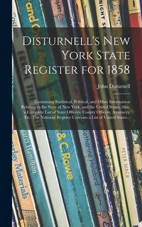 Produktbild: Disturnell's New York State Register for 1858