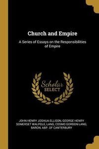 Produktbild: Church and Empire