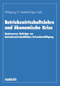 Produktbild: Betriebswirtschaftslehre und &ouml;konomische Krise