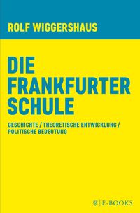 Produktbild: Die Frankfurter Schule
