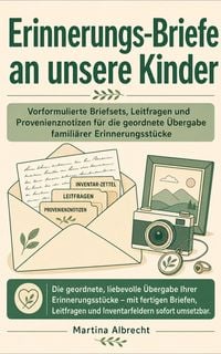 Produktbild: Erinnerungs-Briefe an unsere Kinder