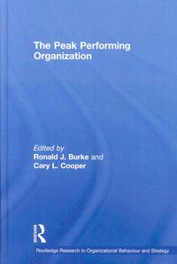 Produktbild: Burke, R: Peak Performing Organization
