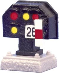 Produktbild: Viessmann Modelltechnik 4018A H0 Lichtsignal Nieder Gleissperrsignal Bausatz DB