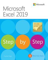 Produktbild: Microsoft Excel 2019 Step by Step