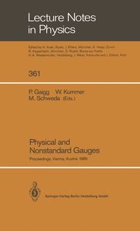 Produktbild: Physical and Nonstandard Gauges